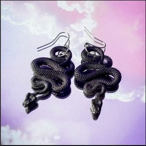 NWT Snake Earrings - 2.5" Length